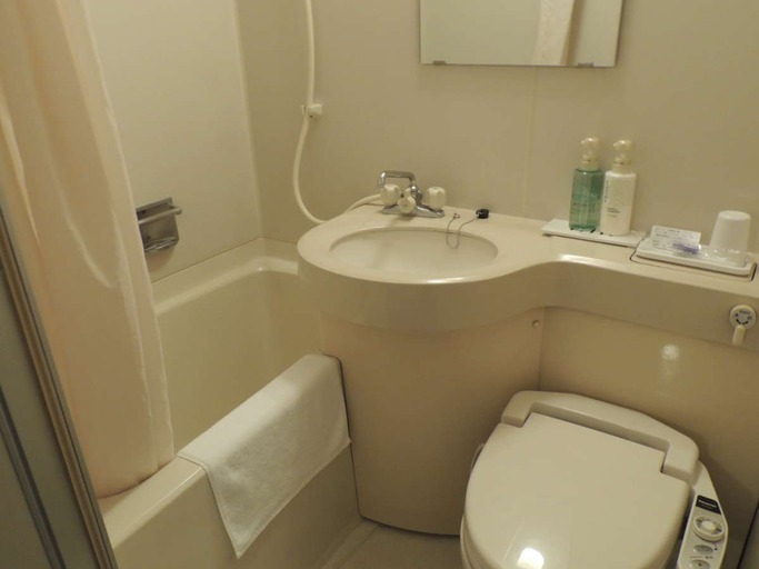 Bathroom, Mitsukaido Dai-Ichi Hotel, Jōsō