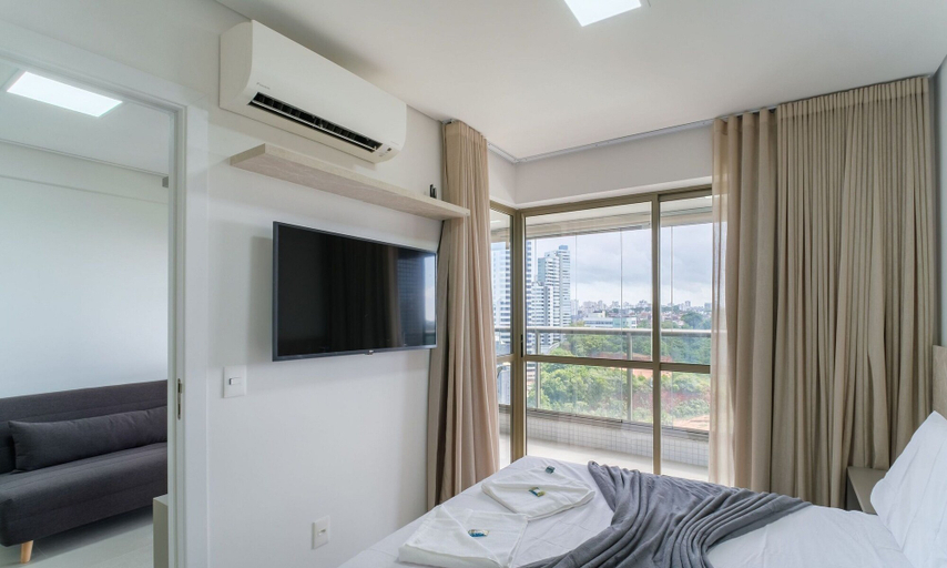 Room, Seafront apt in Ondina, With Balcony - Bca2004, Salvador