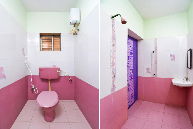 Bathroom 4, Fabhotel Heavens Inn, Kancheepuram