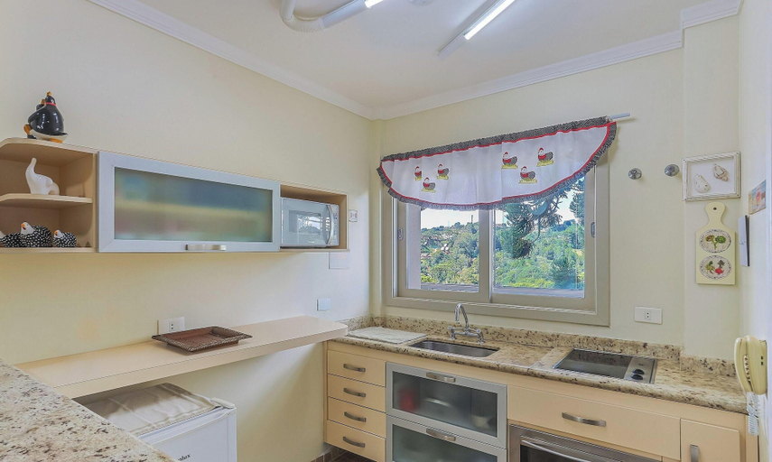 Private kitchen 5, Apart w Beautiful View in Campos do Jordao Lvr0003, Campo Limpo Paulista