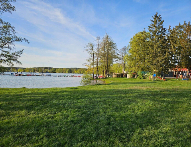 View from property 4, Comfortable Holiday Villa With a Private Garden, Olsztyn