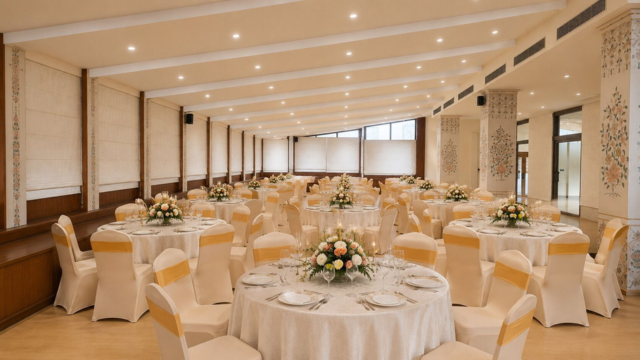 Banquet hall, Terma Linca Paro- Luxury Resort & Spa, Lamgong