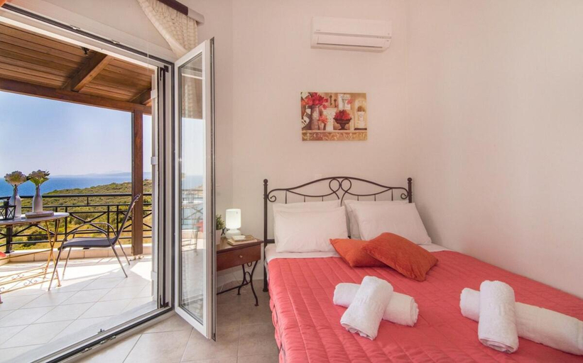 Bedroom, Coastal Paradise Found - Komis' Private Pool Retreat, Ionian Islands