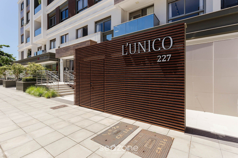 Exterior detail, Beautiful Modern Studio 300m Jurere Beach Elu106, Florianopolis