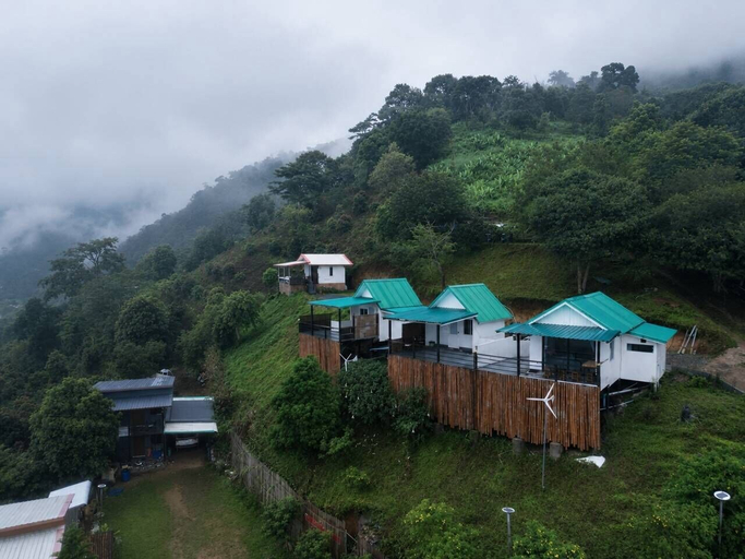 Aerial view 3, Doi Lan Homestay, Mae Suai