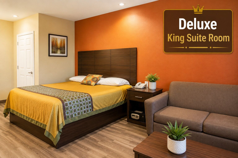 Bedroom 3, Texas Bungalows Hotel & Hotel Que at Lakeline Austin Cedar Park, Williamson