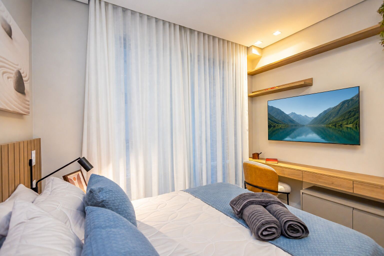 Room 4, Temple Elegante Designer Apt, Curitiba