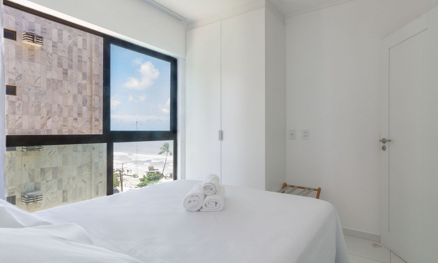 Room 4, Studio w/ sea View in Bldg w/ gym - Iaa0503, Recife