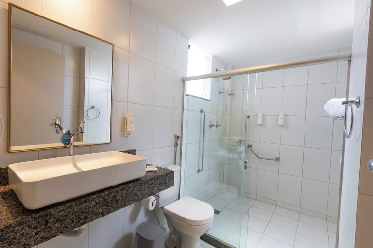 Bathroom 4, Hotel da Costa by Nobile, Aracaju