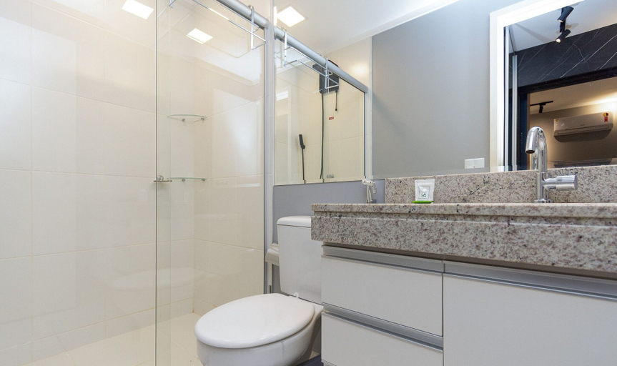 Bathroom, Equipped apt Near the Mall - Wbu2607, Goiania