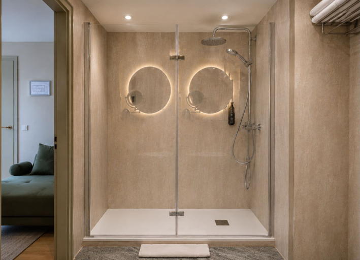 Bathroom 5, De Herbert Amsterdam (Formerly France Hotel), Amsterdam
