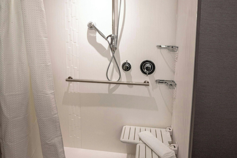Bathroom 3, Courtyard by Marriott Rochester Downtown, Monroe