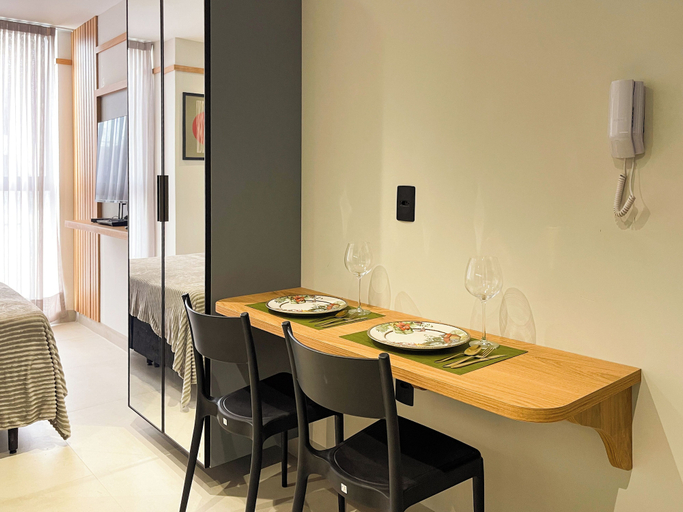 Dining, Hub Residence By Hosppedar, Cabedelo