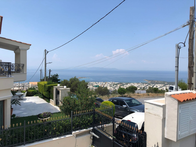 Room 1, Casa Panorama in Voula - Panoramic Sea View Villa, Attica