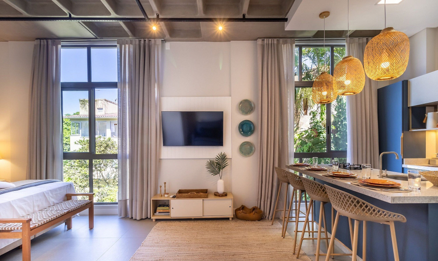 Interior, Studio With Pool 750m From the Beach Tps0206, Florianopolis