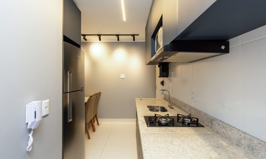 Private kitchen 5, Equipped apt Near the Mall - Wbu2607, Goiania