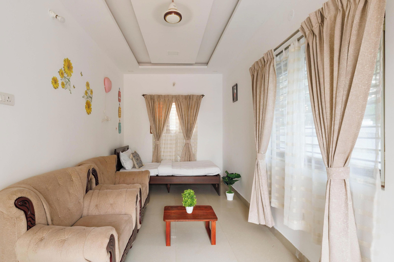 Living area 5, Airavati Villa by Stayjade Pvt Pool1hr HSR 3bhk, Krishnagiri