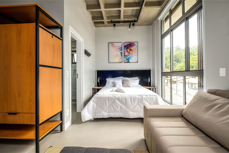 Room, Comfortable Loft 750m From Canas Beach Tps312, Florianopolis