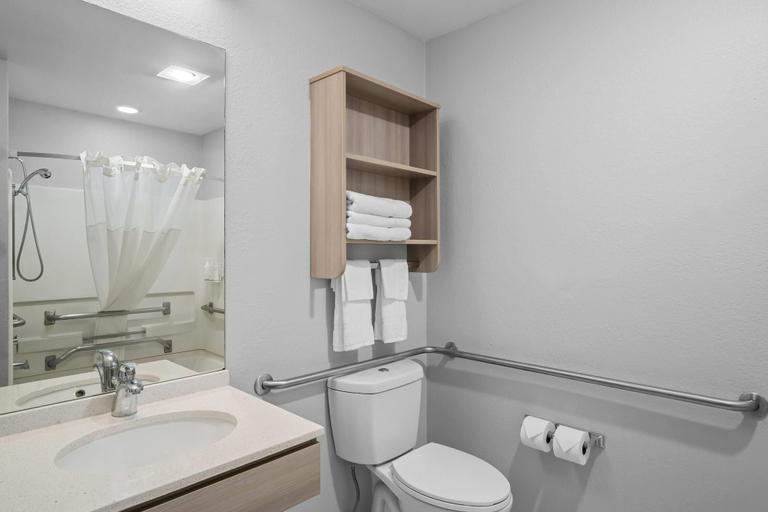 Bathroom 5, Microtel Inn by Wyndham Georgetown, Scott