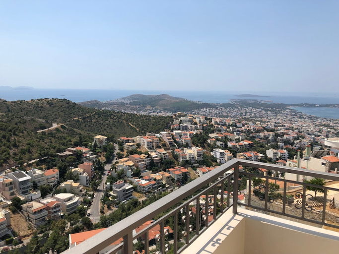 Room 2, Casa Panorama in Voula - Panoramic Sea View Villa, Attica