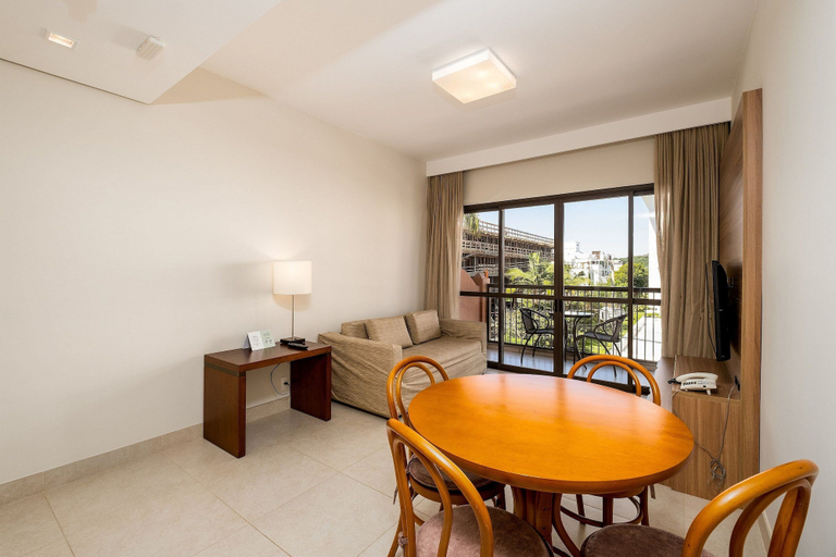 Living area 4, Spectacular Suite in a Luxurious Resort Jbv179, Florianopolis