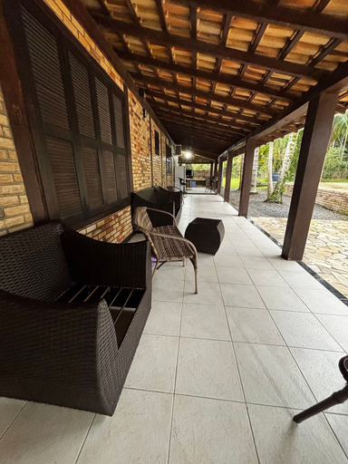 Terrace/patio, Casa Luxo Lagoa Piscina Jacuzzi Praia, São Francisco do Sul