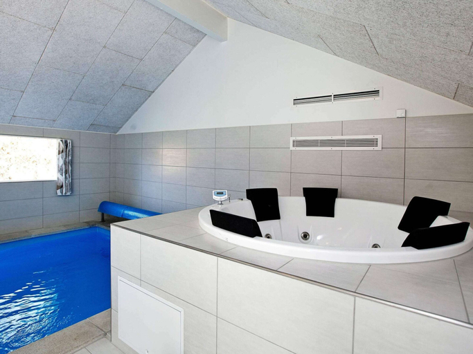 Bathroom, 5 Star Holiday Home in Hornbaek, Helsingør