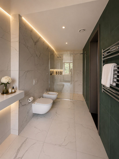 Bathroom 5, First Luxury Art Hotel Riga, Riga