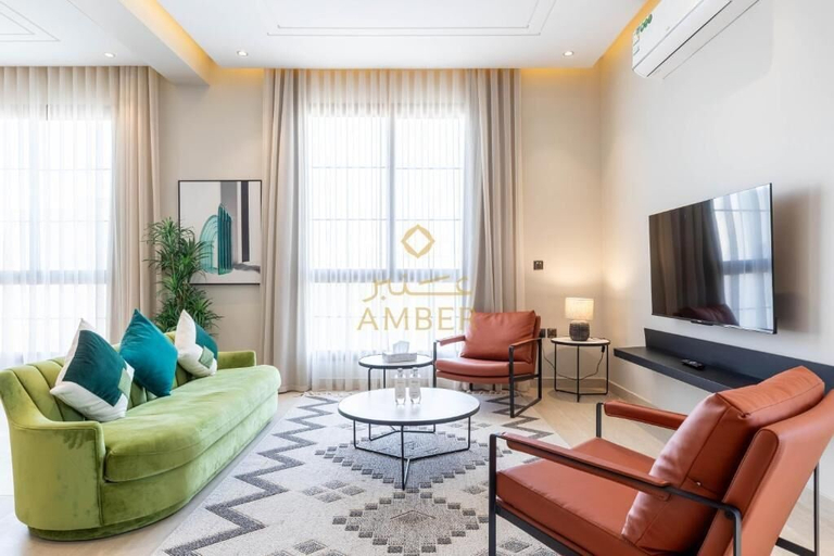 Living area 4, Amber Hospitality - Al Izdihar, Riyadh