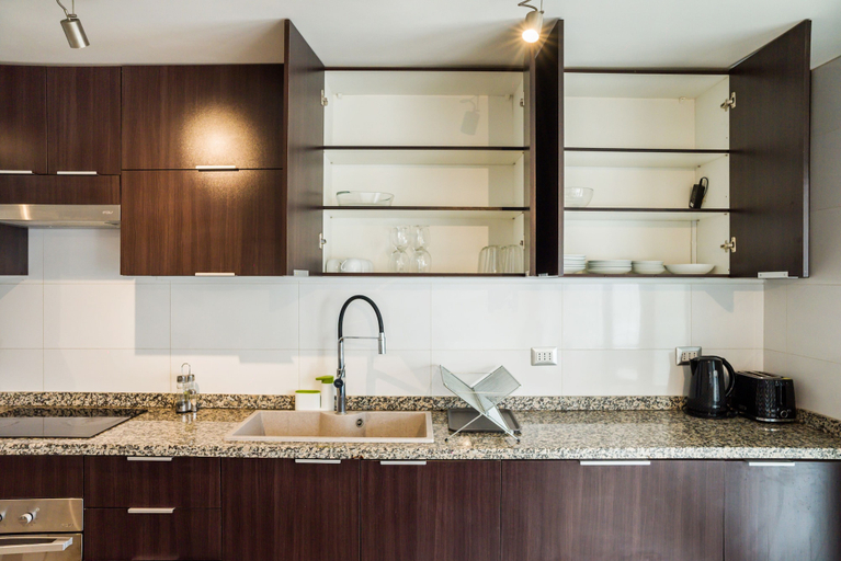 Private kitchen 5, Vitacura Apartments by Andes STR, Santiago