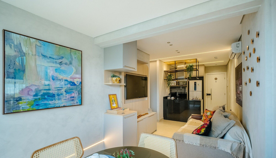 Living area 2, Seafront apt w/ View of the sea and Pool Bca0211, Salvador