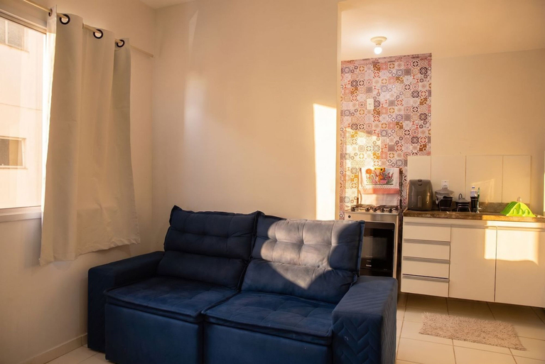 Room 2, Apto com Ar e Garagem a 8 min da Praia dos Recifes, Vila Velha