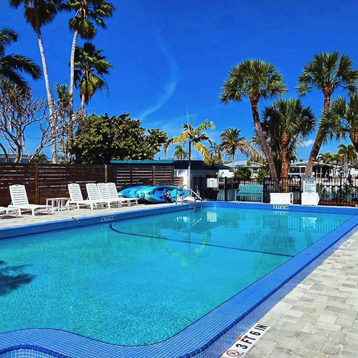 Pool, Seaside Beach Resort, Pinellas