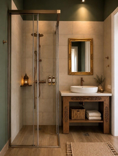Bathroom 4, Sekeria Hammam & Suites, Historic Mansion Hotel, Crete