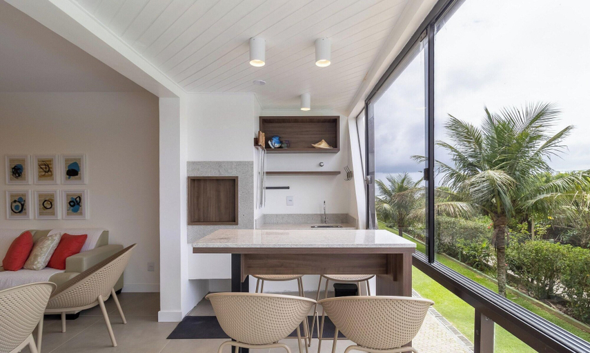 Interior, Charming Apartment With Barbecue Por0101, Florianopolis