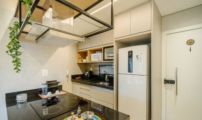 Private kitchen, Seafront apt w/ View of the sea and Pool Bca0211, Salvador