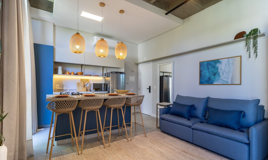 Living area 4, Studio With Pool 750m From the Beach Tps0206, Florianopolis