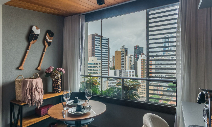 Interior, Studio 750m From the Sea, Building w/ Pool Eub1601, Salvador