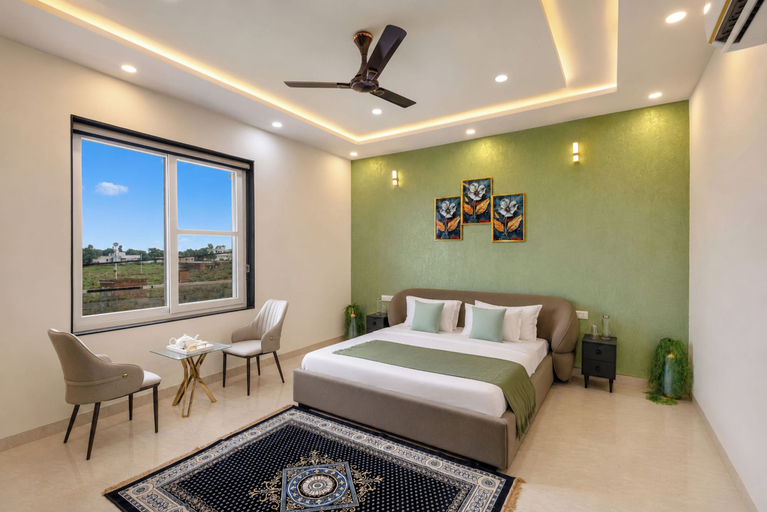 Room 2, Alaya Stays JSP Farm 4BHK Farmstay, Jaipur