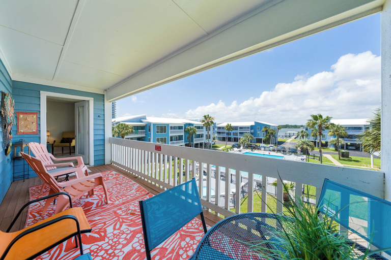 View from room 2, Sea Oats Condo With Beach and Bay Access, Baldwin