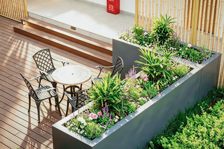 Outdoor dining 4, Exploring Hotel, Suzhou