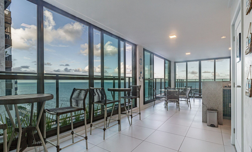 Dining 2, Studio w/ sea View in Bldg w/ gym - Iaa0503, Recife
