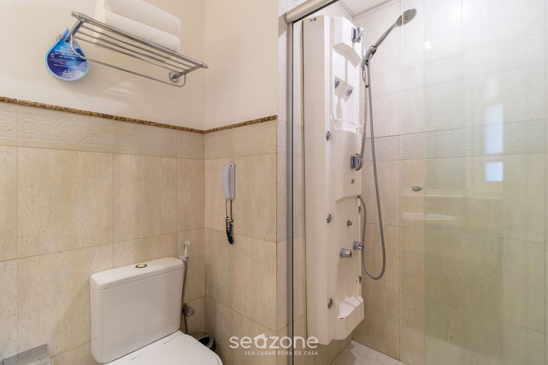 Bathroom 4, Confortáveis Studios no IL Campanario Resort ILCJR, Florianopolis