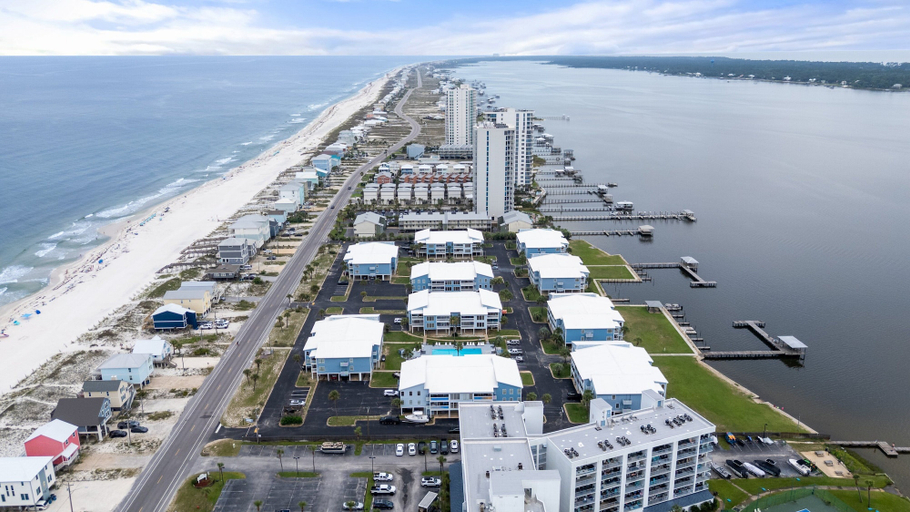 Aerial view 3, Sea Oats Condo With Beach and Bay Access, Baldwin