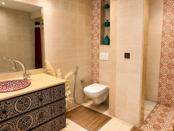 Bathroom 2, Riad Darabi l Private Medina Home, Marrakech