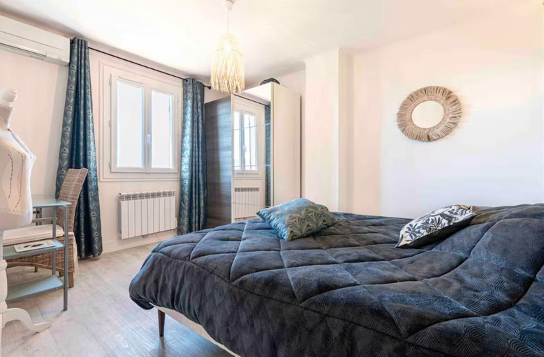 Bedroom 3, Alta Vista , villa avec piscine privee et vue exceptionnelle pres d'Ajaccio, Corse-du-Sud
