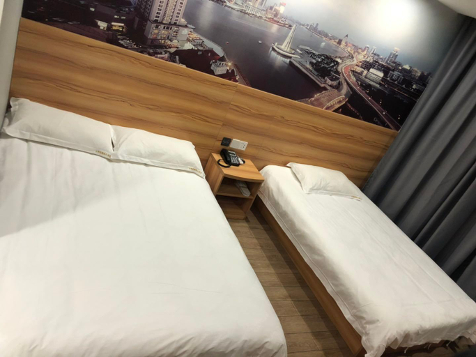 Bedroom, Shell Hotel Shanghai Jiading District Nanxiang Guyi Garden, Shanghai