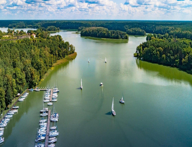 View from property 4, Double Room, Sauna, Masuria, Pisz