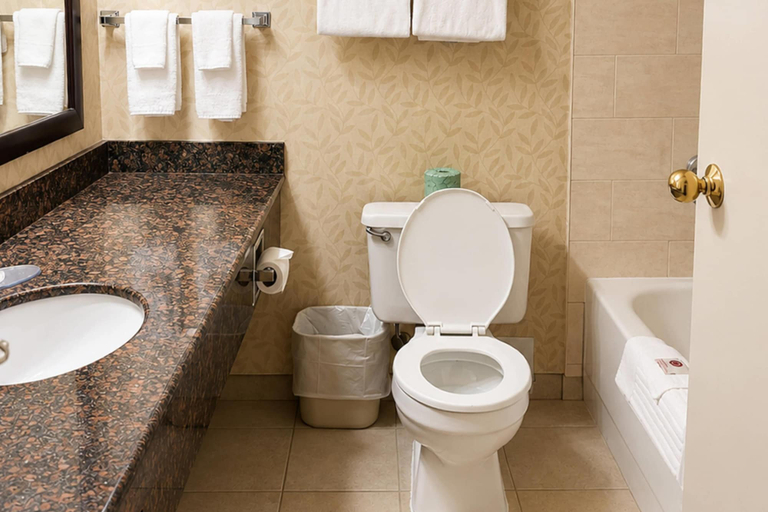 Bathroom 5, Comfort Inn & Suites Ambassador Bridge, Essex