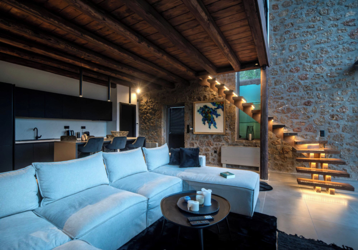 Living area 5, Heartbeat Mountain Escapes, Peloponnese
